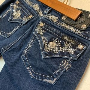 Dark Wash Miss Me Jeans